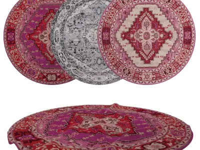 Rugs No 402 Low-poly 3D model