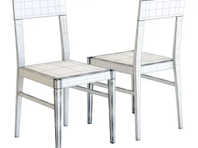 Scavolini Happening Dining Chair 3D model