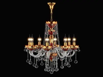 738082 Vidare Osgona Chandelier 3D model