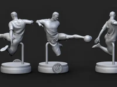 Neymar JR 3D Printable 3s 3D print model