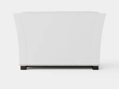 Madison loveseat off-white Low-poly 3D model