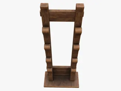 Arrow Holder  Low-poly 3D model