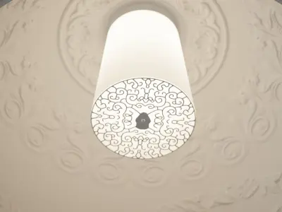 Flos Skygarden Pendant Lamp 60cm 3D model