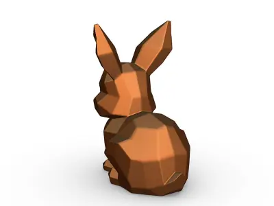 bunny 3D print model