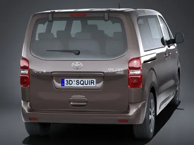 Toyota Ace Verso 2017 3D model