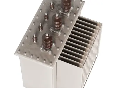 Transformer Low-poly 3D model