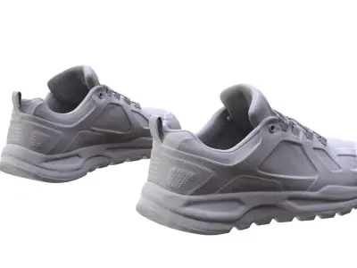 Sneakers 37 - All MH Bodies - UE5 Skeletons - Rigged Low-poly 3D model