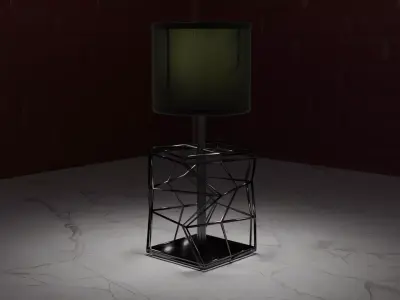 Photo real lamp Free 3D model