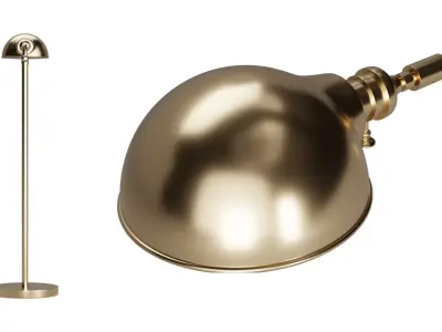 Hubert Floor Lamp 3D model