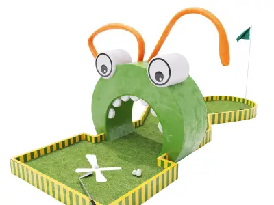 Mini Golf 3D model