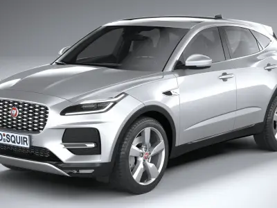 Jaguar E-Pace Regular 2021 3D model