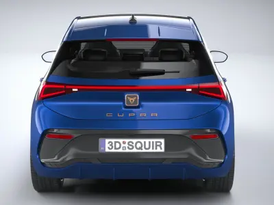 Cupra Born 2022 3D model