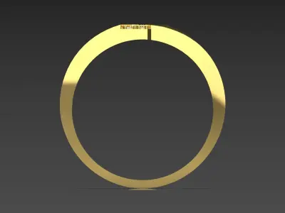 wedding groom ring mr0181 3D print model