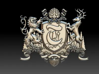 Coat of Arms  3D print model