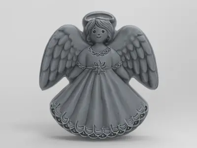 cute angle decoration 3D print model