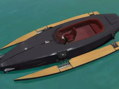 Kormaran K7 - High Poly 3D model