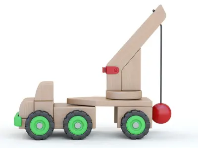 Toy Car Truck Large WALL BEAT MACHINE 3D model