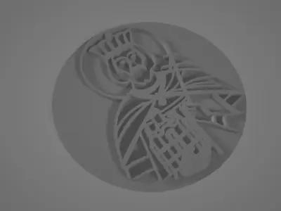 3D MODLA ZA KOLACE Sveti Car Lazar Vidovdan 3D print model