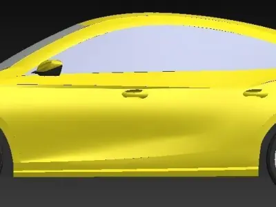 MG5 body 3D model 3D print model