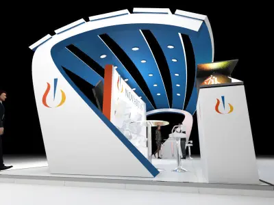 Stand for medical event 3D model