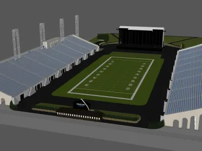 Hersheypark Stadium 3D model