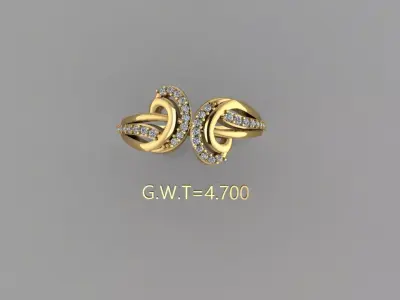 FASHION RING 3D model 3