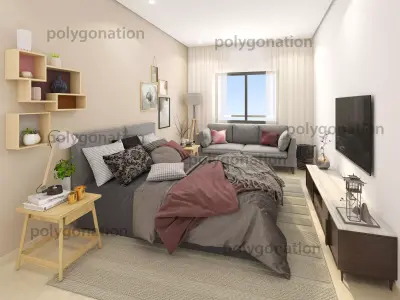 bedroom Z2 S 3D model