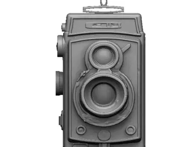 photo camera pendant zenith 3D print model