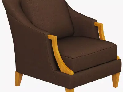 Holly Hunt ENCORE CLUB CHAIR 3D model