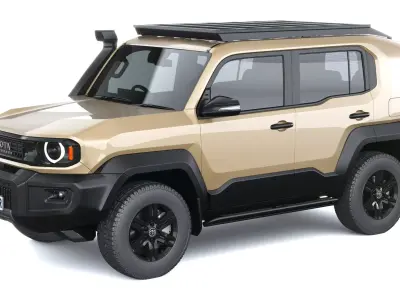 Toyota Land Cruiser FJ Offroad 2027 3D model
