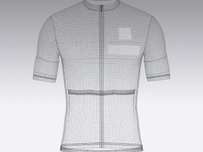 Cycling Jersey 3d Model 3D model