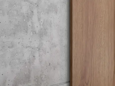 Decorative wall panel set 101 3D model