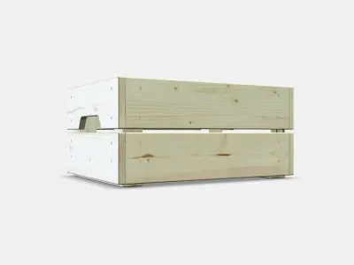 KNAGGLIG box Low-poly 3D model