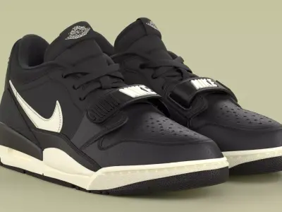 Air Jordan Legacy 312 Low black Phantom Low-poly 3D model