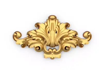 carved classic decorative ornament cnc 3d printing stl 15 3D print model
