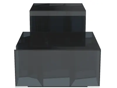 Alice Glas Italia Coffee Table 3D model