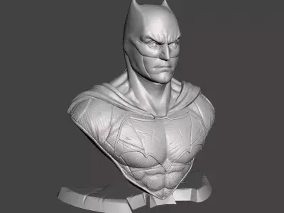 Batman Bust Justice league 3d print  3D print model