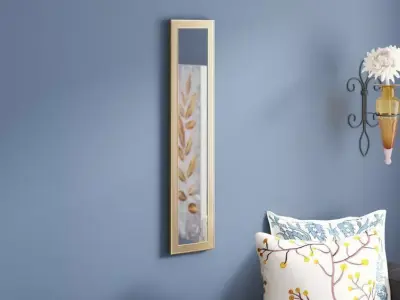 Elegant Traditional Full Length Mirror Free 3D model