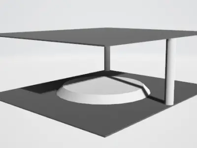 car stage 3d model 3D model