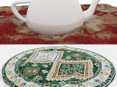 Rugs No 126 Low-poly 3D model