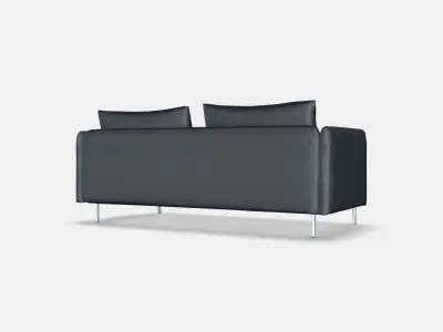 SODERHAMN 3-seat sofa 6 Low-poly 3D model