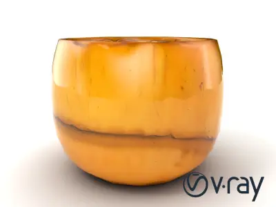 Rustic Symmetrical Candle Holder model pack Low-poly 3D model