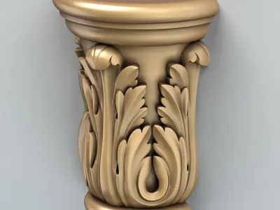 Column Capital 002 3D model