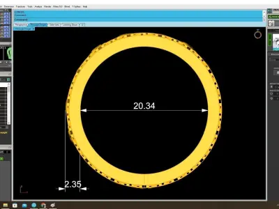 Luxury Dragon Band Ring with Greek Key Pattern 4097 3D print model