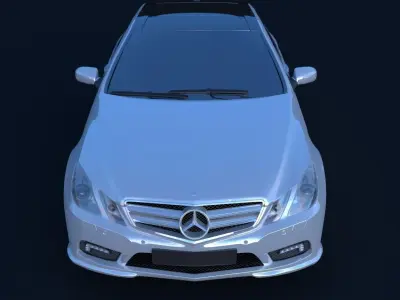 Mercedes-Benz E500 Coupe 3D model