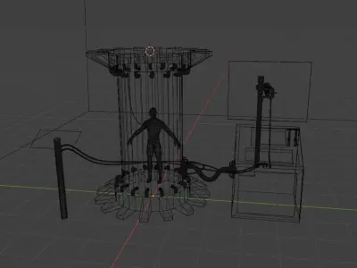 sci-fi lab Free 3D model