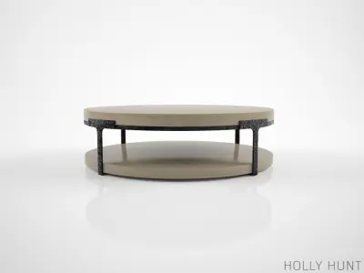 Holly Hunt Tudor cocktail table 3D model