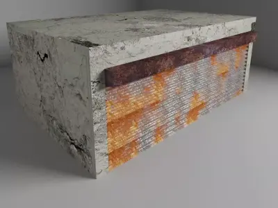 Old Garage  Free 3D model