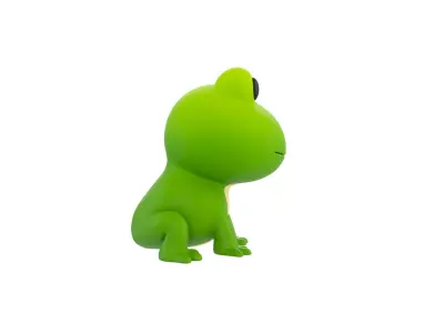Character287 Frog 3D model