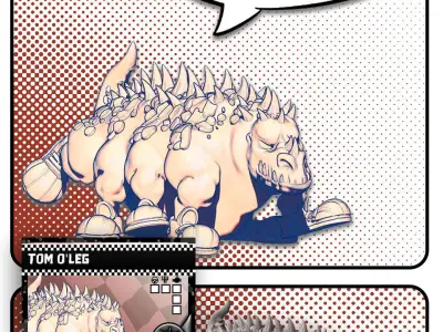 TomOLeg TUSSLE FOR VICTORY 3D print model